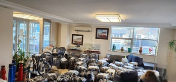 Çeksan Tersanesi Ailesi olarak, depremzedeler için yardım topladık.