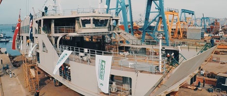 NB62 - M/F Kubilay Launching Movie